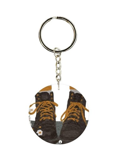 One Side Printed Keychain