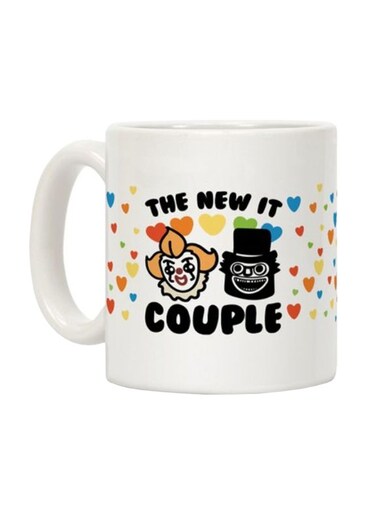 The New It Couple Parody Printed Coffee Mug White