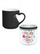 Happy Mother's Day Printed Magic Coffee Mug White/Pink/Yellow 12ounce