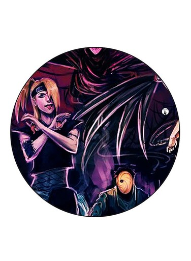 Anime Naruto Printed Fridge Magnet Multicolour