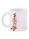 Durable Heat-Resistant Thick Wall Designed Ergonomic Handled Disney Printed Mug White/Beige 11ounce