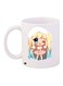 Anime Printed Coffee Mug White/Blue/Yellow
