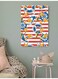 Sailors Themed Wall Painting Multicolour 40x60cm