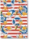 Sailors Themed Wall Painting Multicolour 40x60cm