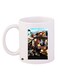 Cartoon Printed Coffee Mug White/Black/Brown 11ounce
