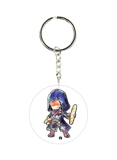 Assassins Creed Printed Keychain