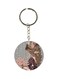 Single Sided Animie Girl Printed Keychain