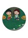 Anime Chibi Maruko Chan Printed Fridge Magnet Multicolour