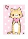 Cat Metal Plate Poster Multicolour 15x20cm