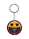 Skull Printed Double Sided Keychain