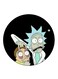 Rick And Morty Printed Fridge Magnet Multicolour
