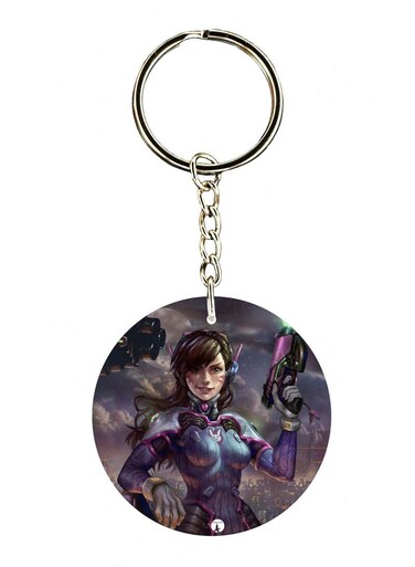 The Overwatch Video Game Printed Keychain