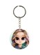 Cartoon Themed Dual Sided Keychain