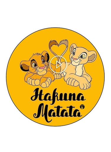 Disney Character Printed Fridge Magnet Multicolour