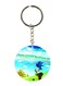 Sonic Printed Keychain