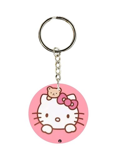 Hello Kitty Printed Keychain
