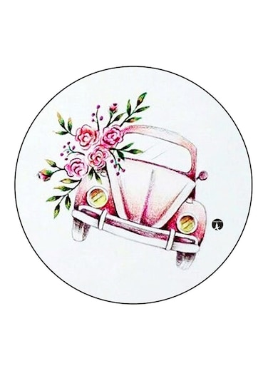A Car Printed Fridge Magnet Multicolour