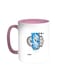 Ramadan Kareem Printed Coffee Mug Pink/White 11ounce
