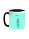 Landmarks - Big Ben Clock Printed Coffee Mug Black/White 11ounce