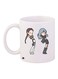 Cartoon Printed Coffee Mug White/Black/White 11ounce