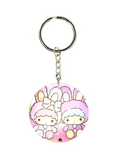 Cartoon Printed Keychain