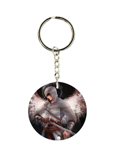 Double Sided Assassin's Creed Printed Keychain