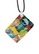 Stitch Printed Car Mirror Pendant