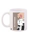 Panda Themed Coffee Mug White/Brown/Black 11ounce