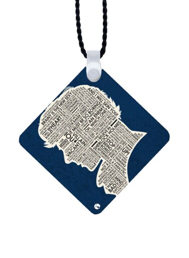 TV Show Sherlock Printed Car Mirror Pendant