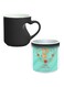 Happy Mothers Day Printed Ceramic Magic Coffee Mug Green/Beige/Red 12ounce