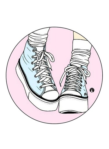 Shoes Printed Fridge Magnet Multicolour