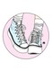 Shoes Printed Fridge Magnet Multicolour