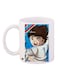 Captain Tsubasa Printed Coffee Mug White/Brown/Beige 11ounce