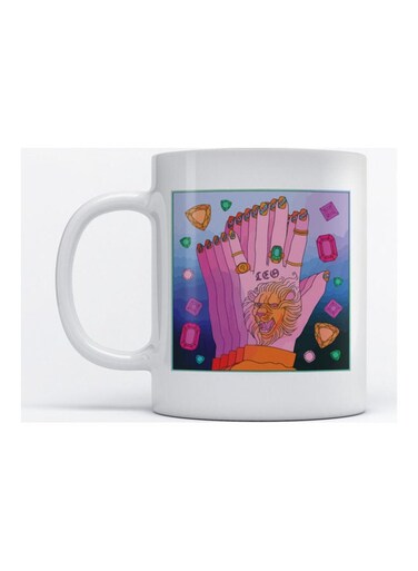 Mug Leo for Coffee and Tea White 350ml