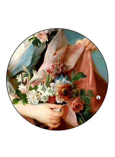 Vintage Art Printed Fridge Magnet Multicolour