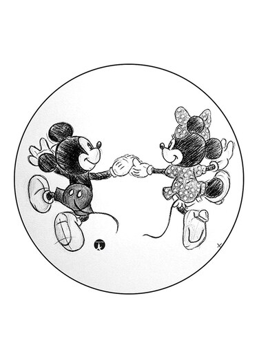 Disney Printed Fridge Magnet Multicolour