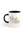 Happy Eid Printed Mug White/Black