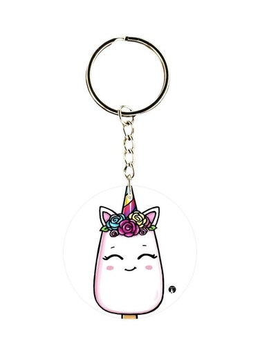 Unicorn Themed Keychain