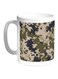 Army Clothing Printed Coffee Mug White/Green 11ounce