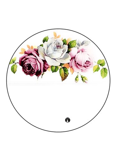 Flowers Printed Fridge Magnet Multicolour