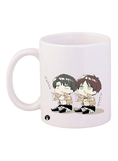 Printed Coffee Mug White