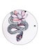 Snake Printed Fridge Magnet Multicolour