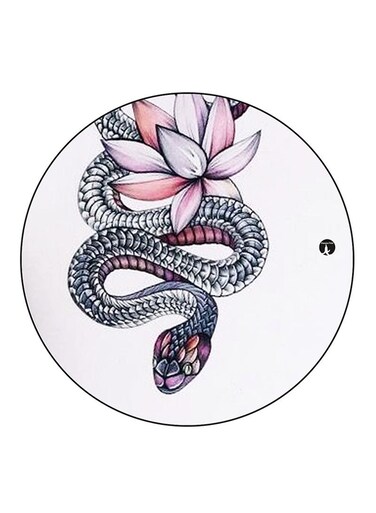 Snake Printed Fridge Magnet Multicolour