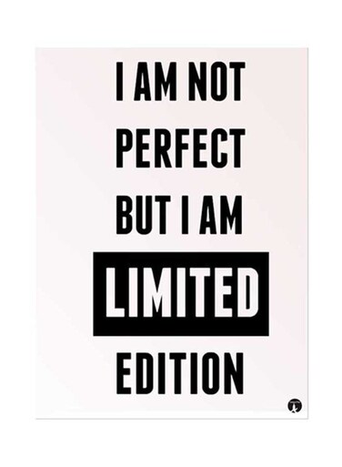 English Phrases Metal Plate Poster Multicolor 15x20centimeter