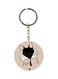 Cat Printed Keychain