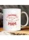 1pc, Best Mum Mug, Mother Gift, Gift for Her, Mummy Grandma Gift for Mom, Pink Mothers Day Present, Wife for Sister, Birthday Gift, Funny Gift, Tea Cup, 11oz Ceramic Coffee Mug Double-sided Design, Drinkware, Home Decor
