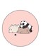 We Bare Bears Printed Fridge Magnet Multicolour