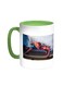 Spider Man Printed Coffee Mug Green/White 11ounce