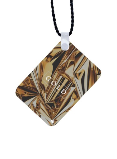 English Phrases Printed Car Mirror Pendant