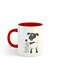 Eid Al-Adha Sheep Printed Mug White/Red